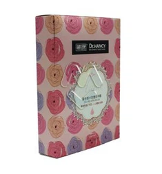 ફ્લેટ પેક બ boxes ક્સ કસ્ટમ સરળ ફોલ્ડ ટક એન્ડ પેપર બ .ક્સ